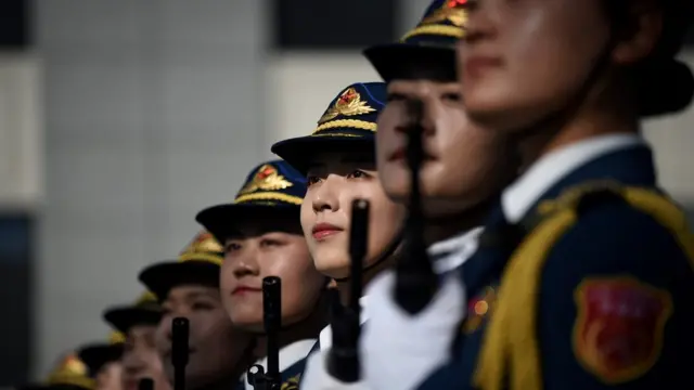 Парад в Пекине 1 октября 2019 года