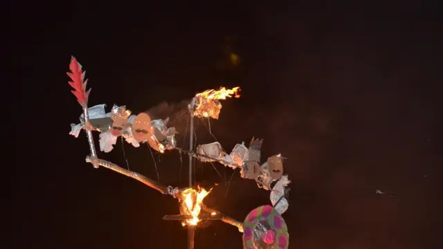 रावण का पुतला