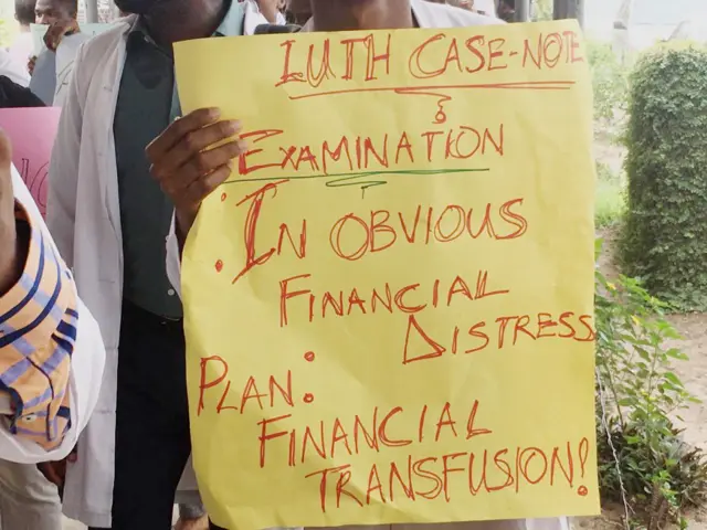 awọn dokita to n ṣe iwọde ni LUTH