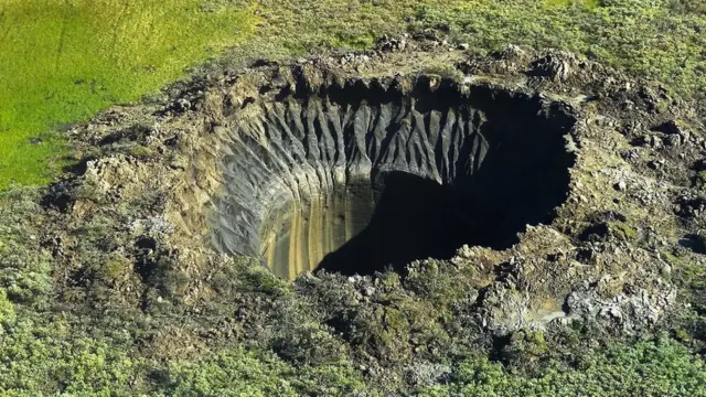 Кратери у вічній мерзлоті