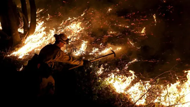 Пожары в Калифорнии