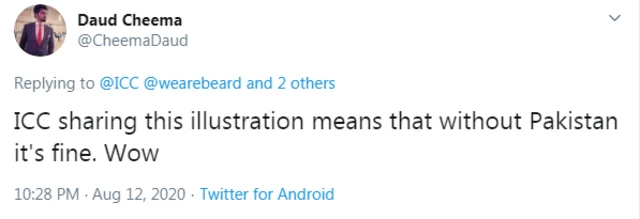 آئی سی سی، کرکٹ، پاکستان