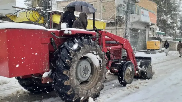 کوئٹہ میں برف باری