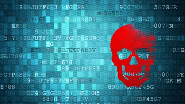 Artist's concept of malware