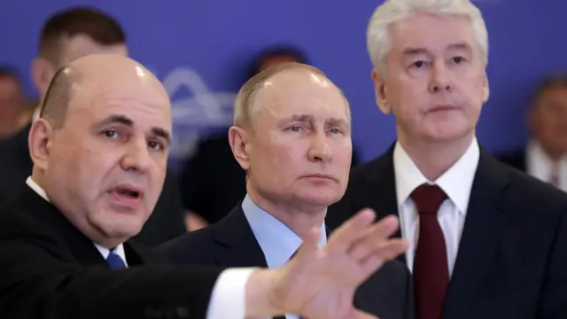 мишустин собянин путин