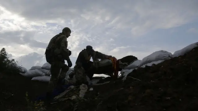 Украинский военнослужащий