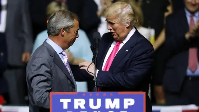 ټرمپ او فاراژ