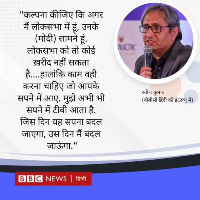 रवीश कुमार का इंटरव्यू