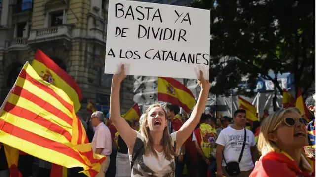 Противники отделения Каталонии