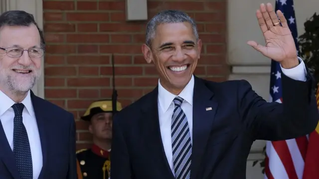 Rajoy y Obama