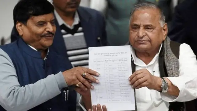 शिवपाल यादव- मुलायम सिंह यादव