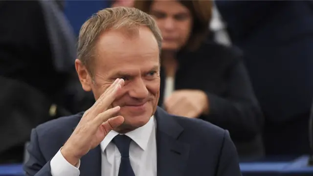 Donald Tusk, presidente del Consejo Europeo