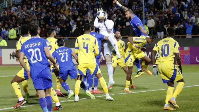 بازی استقلال و النصر