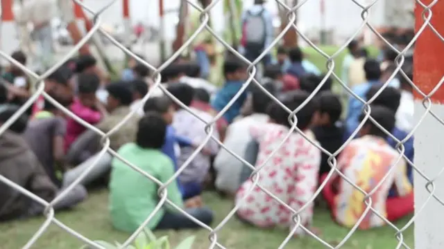 મુક્ત કરાવવામાં આવેલાં બાળકો