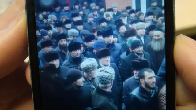 Видео со схода старейшин в Ингушетии