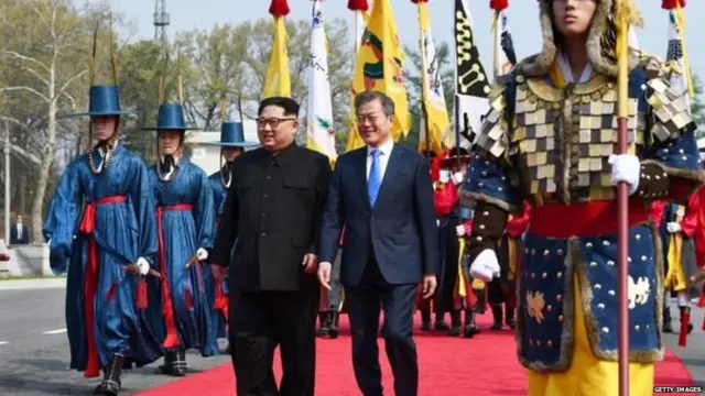 कोरियन देशों के बीच शिखर सम्मेलन