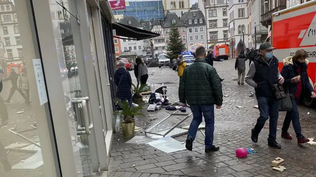 Трагедия произошла в пешеходной зоне Трира