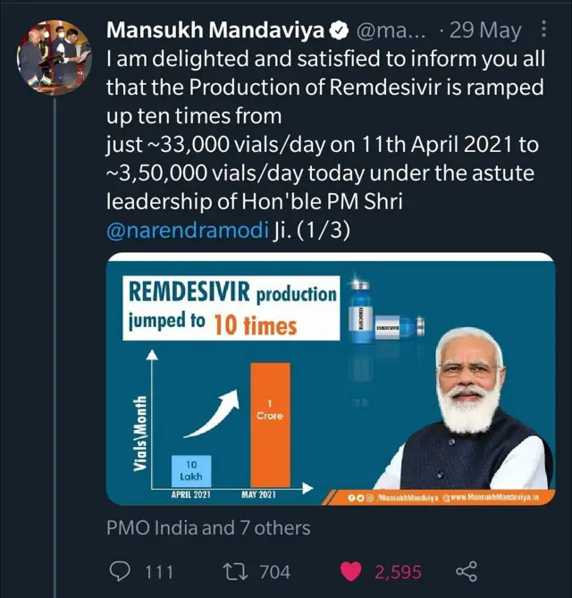 मनसुख मंडाविया का ट्वीट