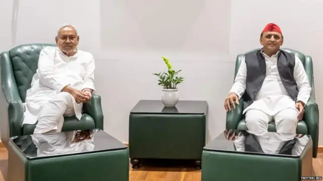 नीतीश कुमार और अखिलेश यादव