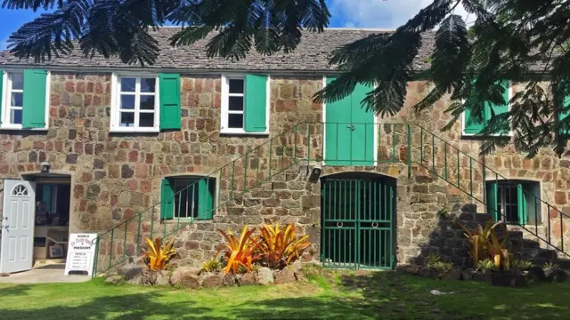 汉密尔顿故居和出生地目前成为该岛的历史博物馆（图片来源：Jonathan Knott）