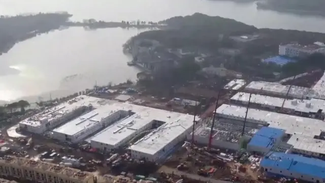 Hospital desde el aire