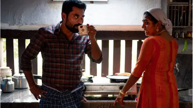 A scene from The Great Indian Kitchen