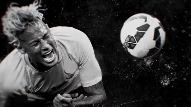 Neymar'ın videosundan bir kare