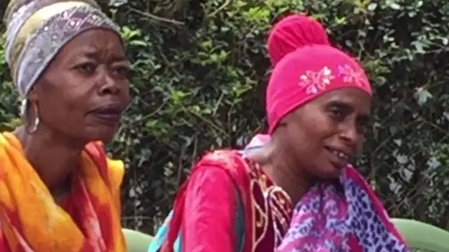 Two women at Nairobi Hospice