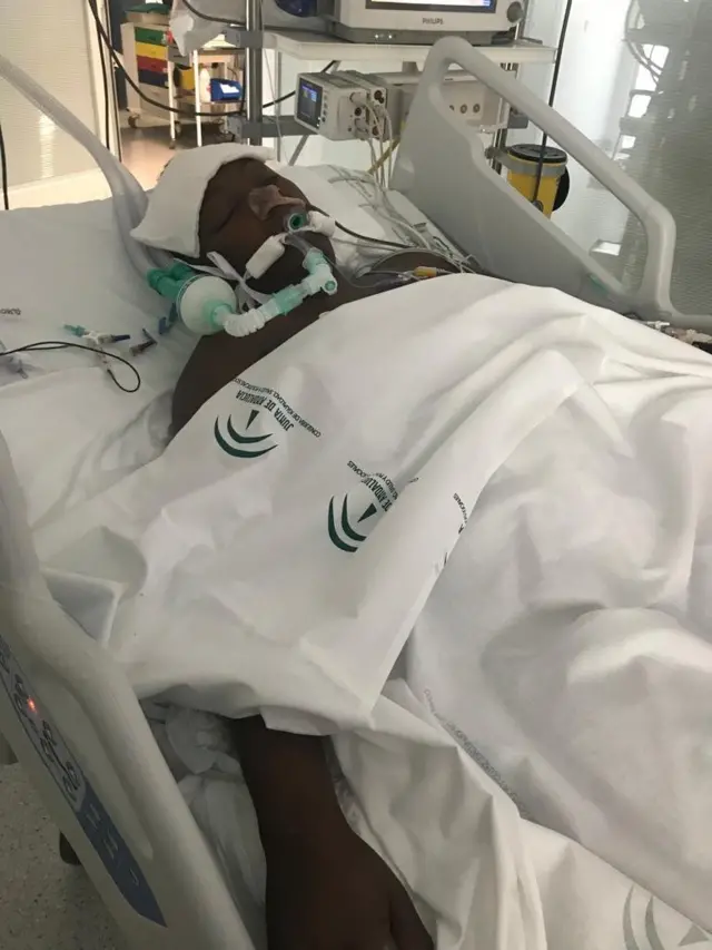 Anne alipokuwa hopsitali baada ya ajali