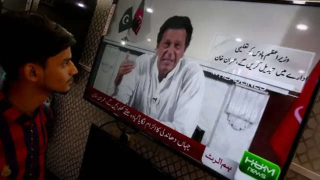 इमरान ख़ान का समर्थक