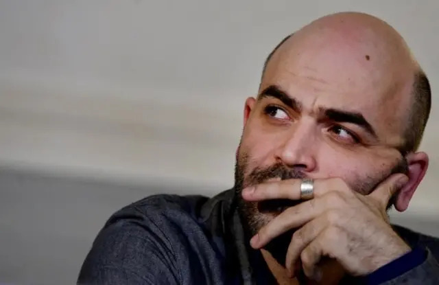 Gazeteci-yazar Roberto Saviano