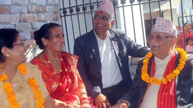 चुनाव जितेपछि झापामा ओली