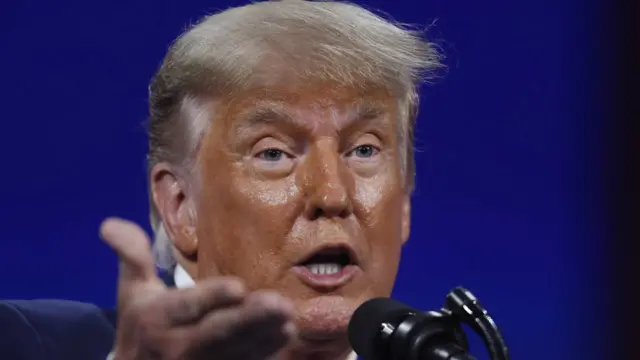 Дональд Трамп 28 февраля 2021 года