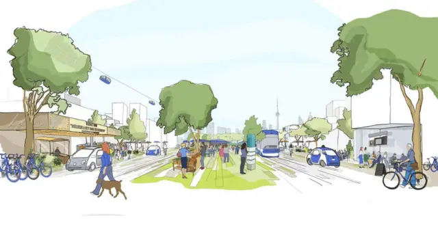 ఈ నగరంలో జనం నడవటం, సైకిళ్ల మీద తిరగటం లేదంటే స్వయం చలిత ట్యాక్సీలను ఉపయోగించటాన్ని ప్రోత్సహిస్తారు