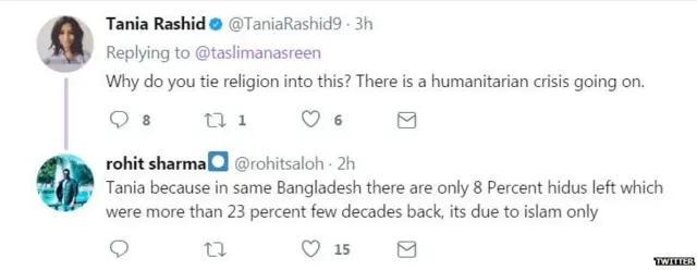 तस्लीमा नसरीन, बांग्लादेश, रोहिंग्या, म्यांमार, हिंदू, बौद्ध, मुस्लिम