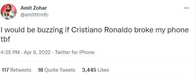 Ronaldo phone attack in Goodison Park: Manchester United, Everton, football fans react