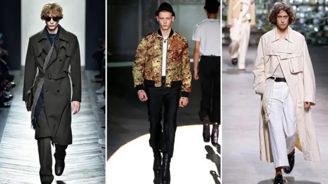 Зліва направо: Bottega Veneta, Dsquared2, Dries Van Noten