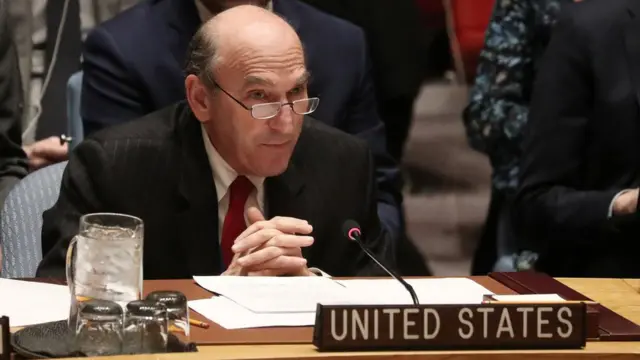 El representante especial de EE.UU. para Venezuela, Elliott Abrams