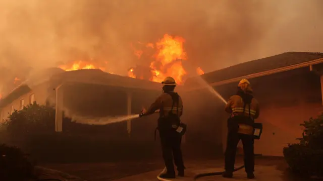 कैलिफ़ॉर्निया में आग