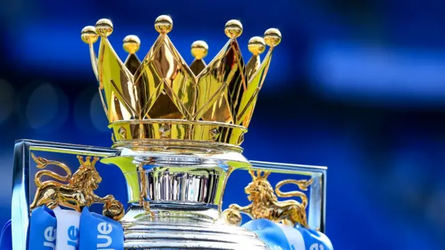 Premier League trophy