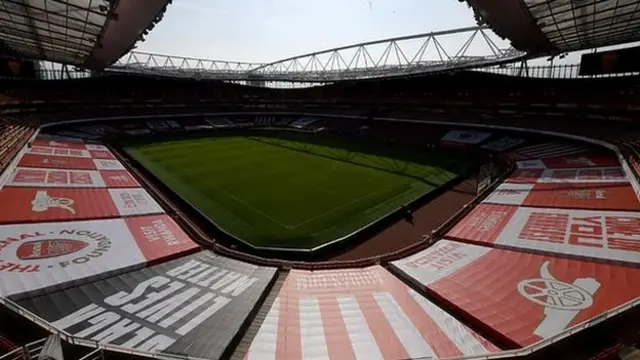 The Emirates Stadium
