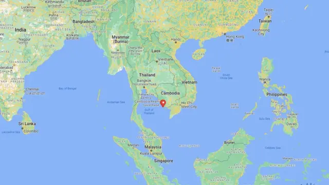 云壤海军基地的位置