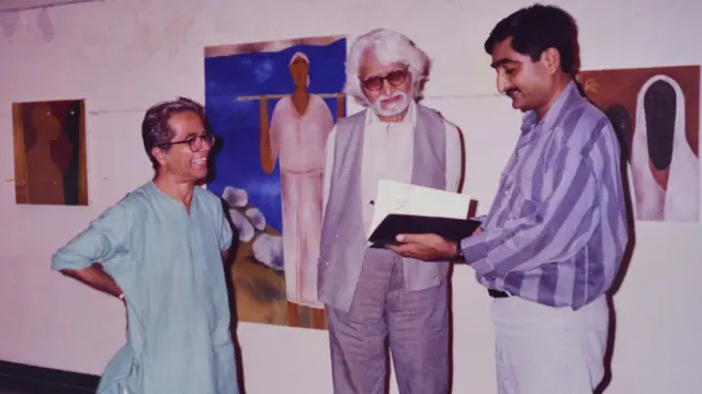 હકુ શાહ અને એમ. એફ. હુસૈન