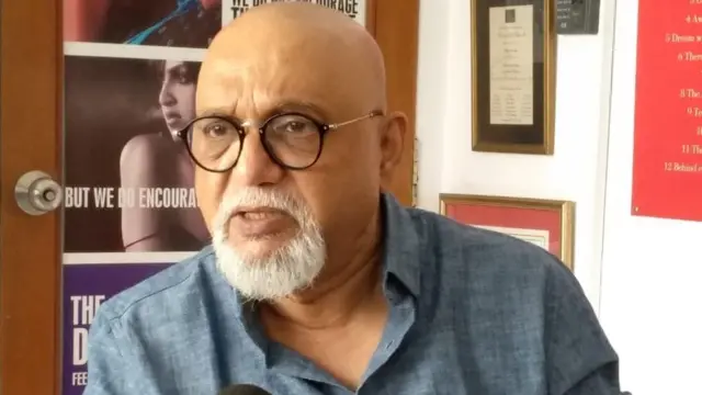 বিবিসির সঙ্গে কথা বলছেন প্রীতীশ নন্দী