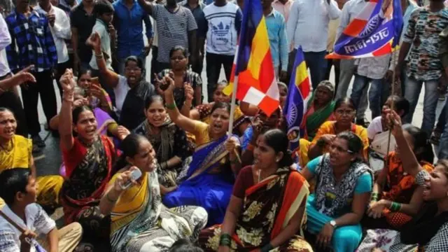 दलितों का प्रदर्शन