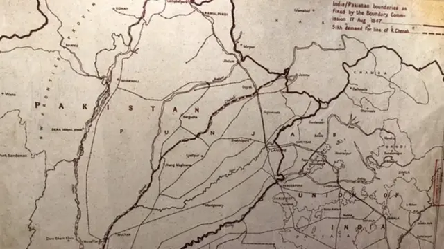 ہندوستان اور پاکستان کی سرحد