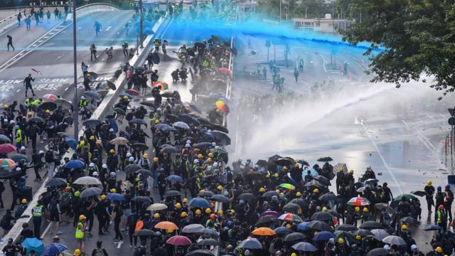 发生在香港的反政府抗议已持续3个月。