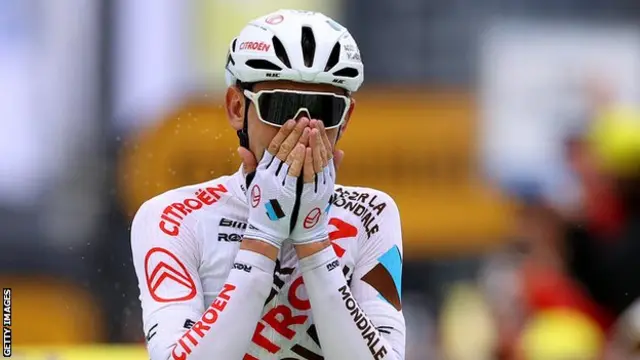 Tour de France 2021: Ben O'Connor wins stage nine as Tadej Pogacar retains  yellow jersey - BBC Sport