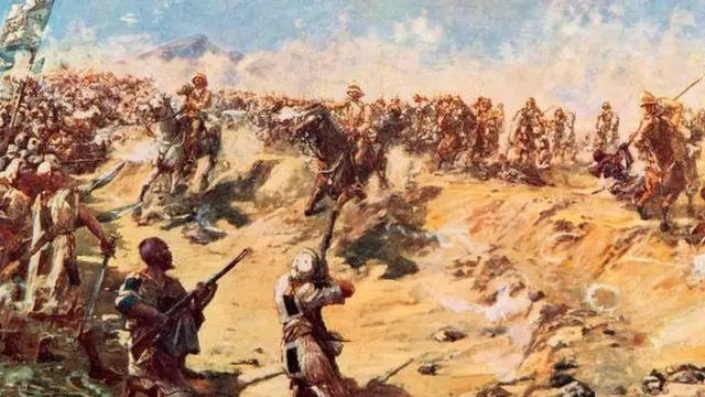 رسم من معركة أم درمان