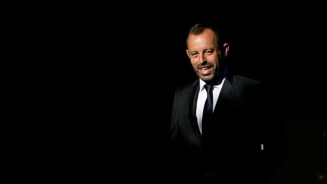 Ex-presidente do Barcelona Sandro Rosell